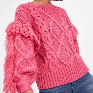 Never been worn medium pink sweater.